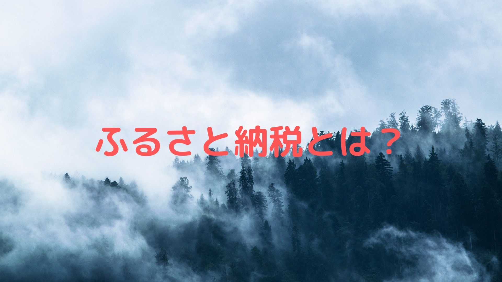 ふるさと納税とは？