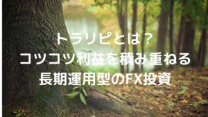 トラリピとは？コツコツ利益を積み重ねる長期運用型のFX投資